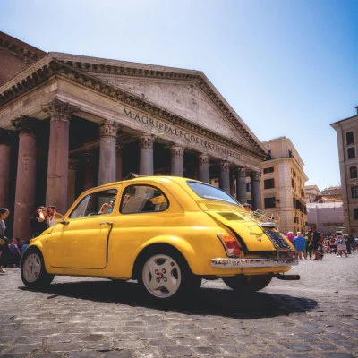 Thumbnail Tour dei Castelli Romani in Fiat 500 d'epoca con Light Lunch da Roma