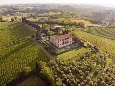 Thumbnail Cata de vinos y visita a los viñedos de Villa Mangiacane en Chianti Classico